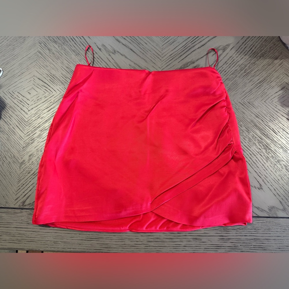 Zara Scarlet Mini Skirt
